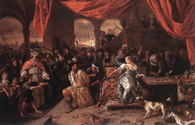 Samson and Delilah, Jan Steen